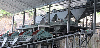 Barite Beneficiation Site In China